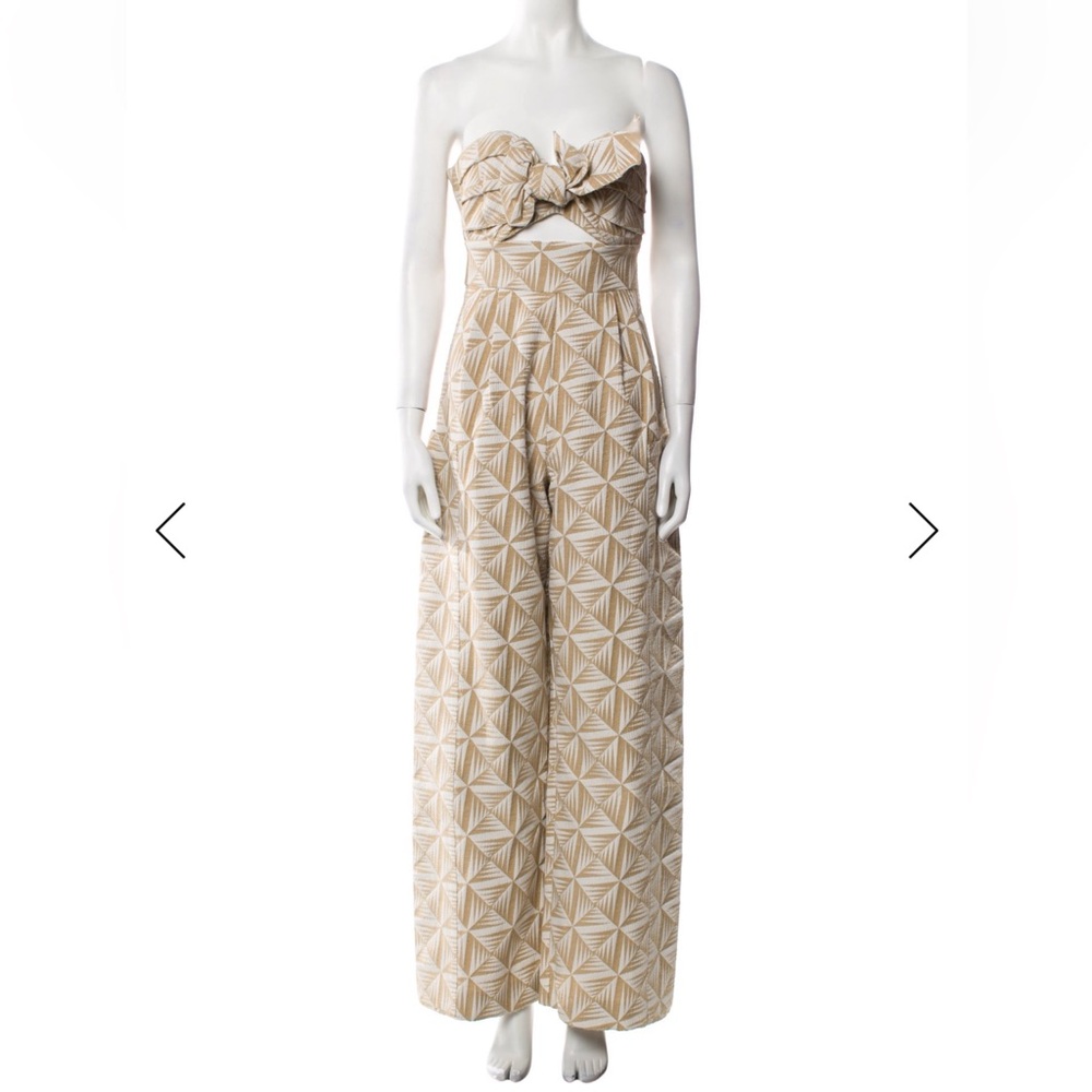 Johanna Ortiz Javari Jaquard Jumpsuit